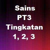 Sains PT3 (Tingkatan 1, 2, 3): Soalan Percubaan, Nota, Latihan, Jawapan
