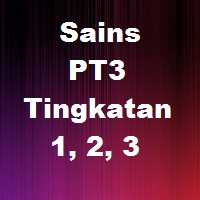 Sains PT3 (Tingkatan 1, 2, 3) Soalan Percubaan, Nota, Latihan, Jawapan