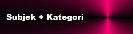 SUBJEK + KATEGORI