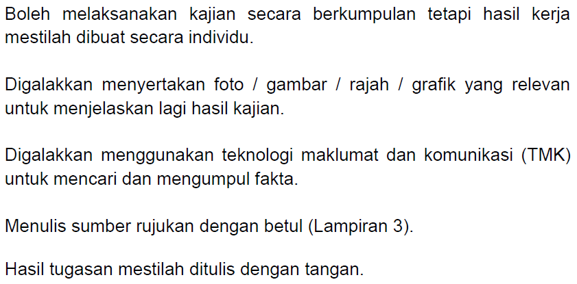 Tugasan Geografi PT3 – Contoh Borang Soal Selidik - Bumi 