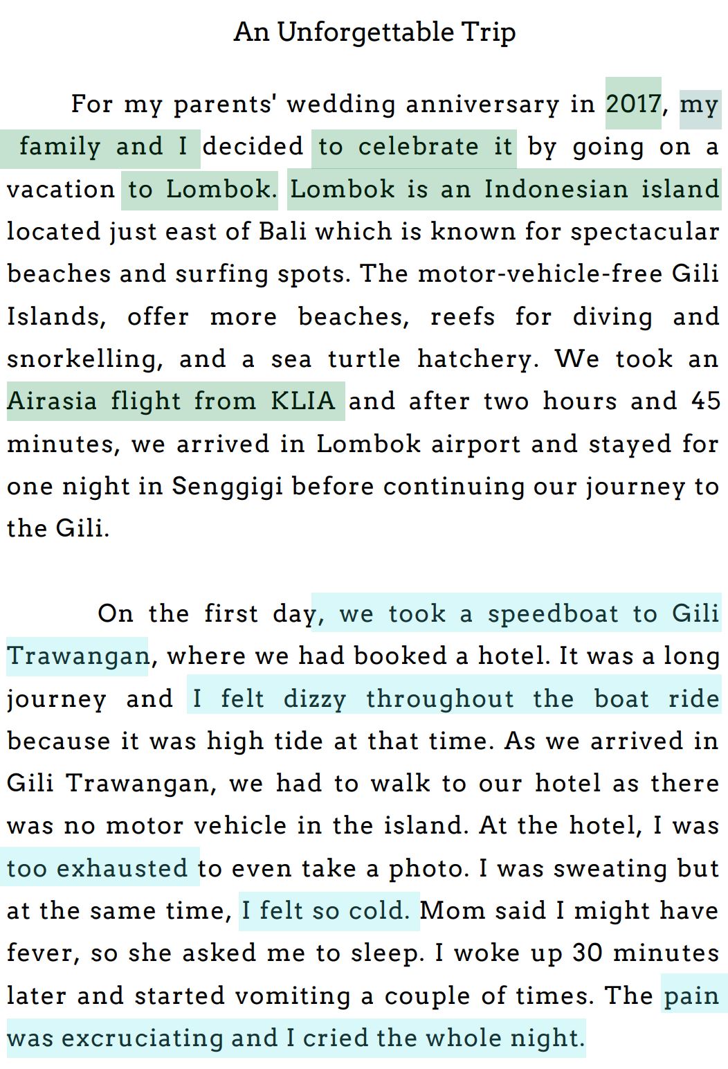 English essay karangan bahasa inggeris 45 bumi gemilang