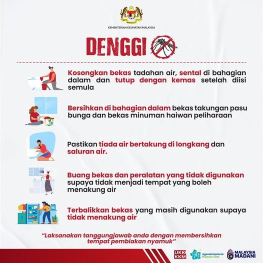 Cara cara mencegah demam denggi bumi gemilang